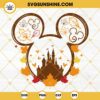 Disney Mouse Head Hello Fall SVG, Mouse Head Autumn SVG, Fall SVG