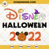 Disney Happy Halloween 2022 SVG, Disneyland Halloween 2022 SVG Files For Cricut Silhouette