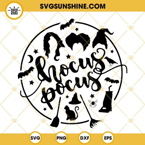 Hocus Pocus SVG Vector Clipart