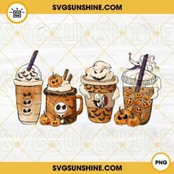 Halloween Coffee SVG, Horror Halloween Coffee SVG, Horror Coffee Pumpkin Witch Skull SVG