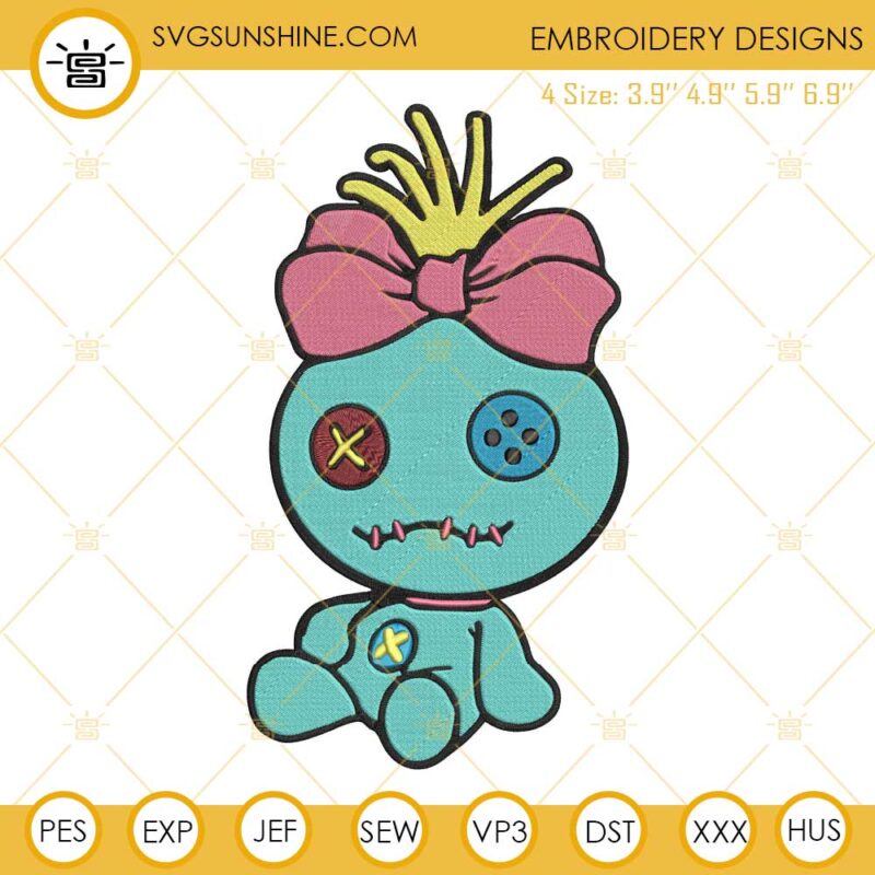 Scrump Lilo And Stitch Machine Embroidery Designs