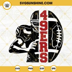Its In My DNA 49ers SVG, San Francisco 49ers SVG, NFL Fooball Team SVG PNG DXF EPS Files