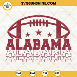Alabama Football SVG PNG DXF EPS Cricut Silhouette