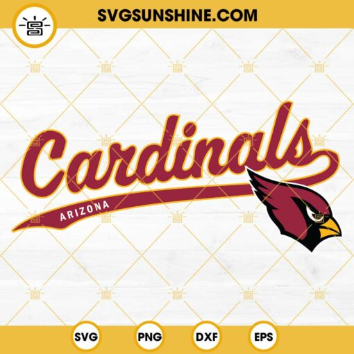 Cardinals SVG, Arizona Cardinals SVG PNG DXF EPS Cricut Silhouette, Arizona Cardinals Logo SVG