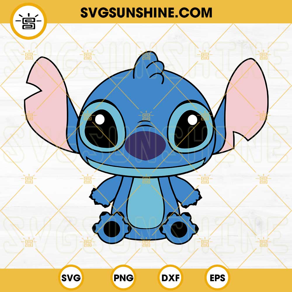 Stitch Breakout SVG Digital File, Disney Stitch Svg, Stitch Svg