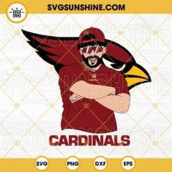 Bad Bunny Arizona Cardinals SVG DXF EPS PNG Cricut Silhouette Vector Clipart