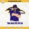 Bad Bunny Baltimore Ravens SVG DXF EPS PNG Cricut Silhouette Vector Clipart