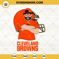 Bad Bunny Cleveland Browns SVG DXF EPS PNG Cricut Silhouette Vector Clipart