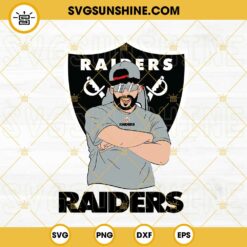 Bad Bunny Las Vegas Raiders SVG DXF EPS PNG Cricut Silhouette Vector Clipart