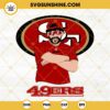 Bad Bunny San Francisco 49ers SVG DXF EPS PNG Cricut Silhouette Vector Clipart