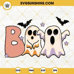Boo Baby Halloween SVG, Boo SVG, Cute Halloween Ghost SVG, Kids Halloween SVG