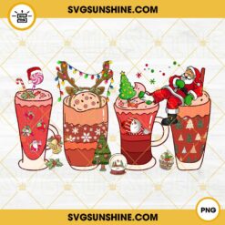 Christmas Coffee Drink PNG, Christmas Tree PNG, Santa Sleep PNG, Christmas Candy PNG, Christmas Drink PNG