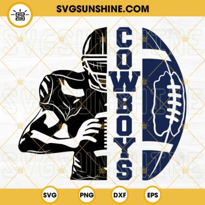 Dallas Cowboys Svg, American Football Logo Svg