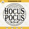 Hocus Pocus Co SVG, Sanderson Sisters Enchanted Brooms SVG, Halloween SVG Cricut Cut File