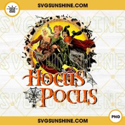Hocus Pocus PNG, Hocus Pocus Leopard Design PNG Digital Download