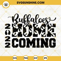 Homecoming 2022 Buffaloes SVG File, Homecoming SVG Cut File, Hoco 2022 SVG