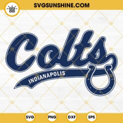 Colts SVG, Indianapolis Colts SVG PNG DXF EPS Cricut Silhouette, Indianapolis Colts Logo SVG