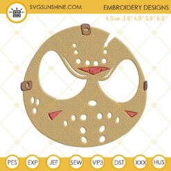 Jack Skellington Face Embroidery Designs, Nightmare Before Christmas Face Embroidery Files
