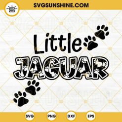 Jaguar Paw Print SVG, Little Jaguar SVG DXF EPS PNG Cricut Silhouette