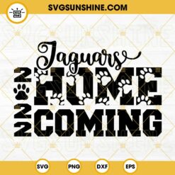 Jaguars Homecoming 2022 SVG DXF EPS PNG Cricut Silhouette