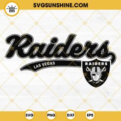 Las Vegas Raiders Heart SVG, Raiders Football SVG, NFL Team SVG PNG DXF EPS Files For Cricut