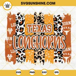 Texas Longhorns SVG, Longhorns Brushstrokes SVG, Texas Fan SVG, Longhorns Football SVG, University Of Texas SVG