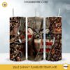 Deer American Flag 20oz Skinny Tumbler PNG, Deer Hunting Tumbler PNG File Digital Download