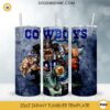 Dallas Cowboys 20oz Skinny Tumbler Template PNG, Cowboys Football Tumbler PNG File Digital Download