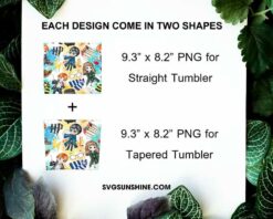 Harry Potter Chibi 20oz Skinny Tumbler Template PNG