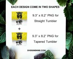 Jeep Girl 20oz Skinny Tumbler PNG Designs, Jeep Life Messy Bun Skinny Tumbler Design PNG File