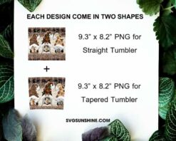 Gnomes Coffee 20oz Skinny Tumbler PNG Design Files Digital Download