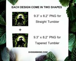 Oogie Boogie 20oz Skinny Tumbler PNG, The Nightmare Before Christmas Tumbler PNG File Digital Download