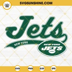 Jets SVG, New York Jets SVG PNG DXF EPS Cricut Silhouette, New York Jets Logo SVG