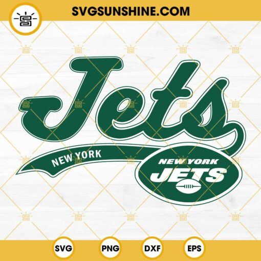 New York Jets Game Day Messy Bun PNG, Football Mom PNG, Jets Football ...
