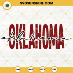 Oklahoma SVG, Oklahoma Sooners Football SVG PNG DXF EPS