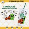 Oogie Boogie Starbucks Cup SVG, Jack Skellington Pumpkin King SVG Starbucks Cold Cup Instant Download