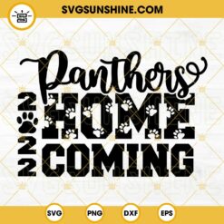Panthers Homecoming 2022 SVG DXF EPS PNG Cricut Silhouette