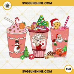 Santa Claus Christmas Coffee PNG, Christmas Coffee Drink PNG, Snowman Christmas Latte PNG