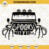 Spooky Offroad SVG, Halloween Jeep SVG, Pumpkin Offroad SVG