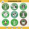 Starbucks Coffee Bundle SVG, Disney Starbucks Cup SVG Bundle, Starbucks Logo SVG PNG DXF EPS Cricut Silhouette