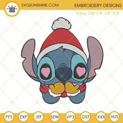 Stitch Winter Machine Embroidery Design File