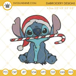 Stitch Christmas Embroidery Design File
