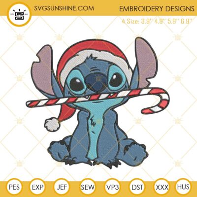 Goofy Christmas Embroidery Design File