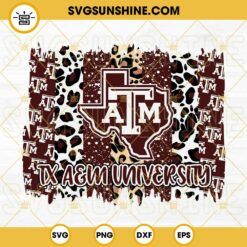 Texas A&M University SVG, Texas A&M Aggies SVG PNG DXF EPS Cut Files