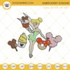 Tinkerbell Disneyland Snacks Machine Embroidery Design File