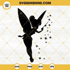 Tinkerbell SVG DXF EPS PNG Cricut Silhouette Clipart