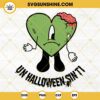 Zombie Bad Bunny Heart Halloween SVG, Spooky Un Halloween Sin Ti SVG PNG DXF EPS Vut Files