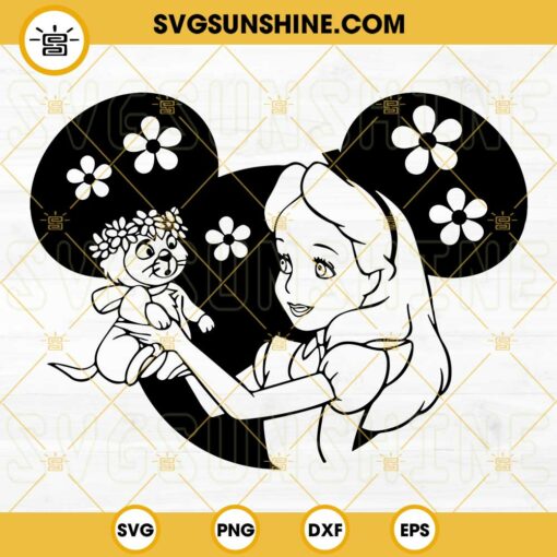 Alice In Wonderland SVG, Princess SVG, Disney SVG
