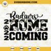 Badgers Homecoming 2022 SVG, Badgers SVG, Hoco 2022 Football SVG File For Cricut Silhouette