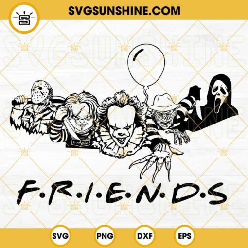 Horror Movie Friends SVG, Scary Movie SVG, Horror Movie SVG, Horror Friends SVG